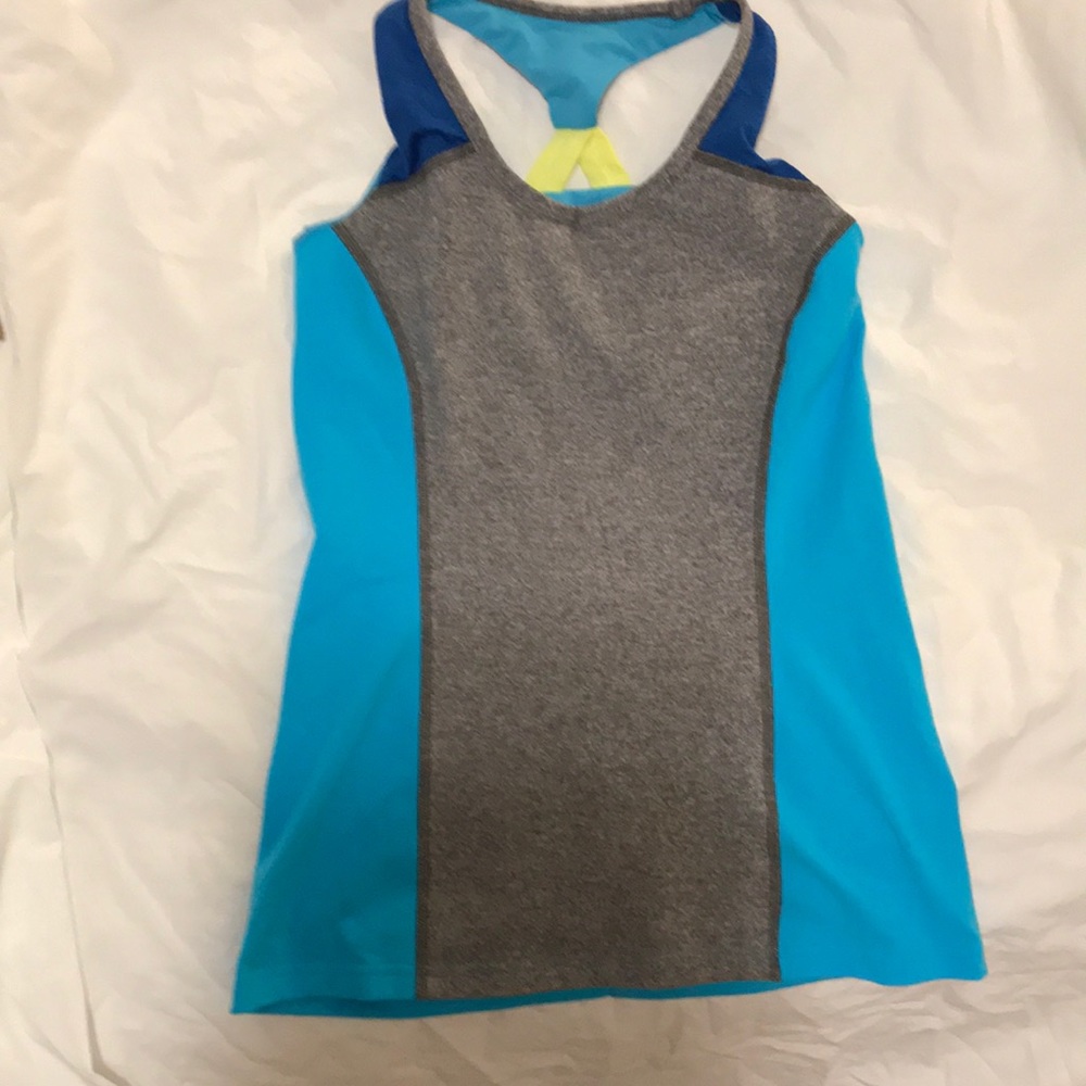 Ivivva Girls Tank top with built in bra size 14.